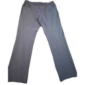 Travis Matthew Golf Pants Mens 34 X 30 Blue Polyester Flat Front Light Weight